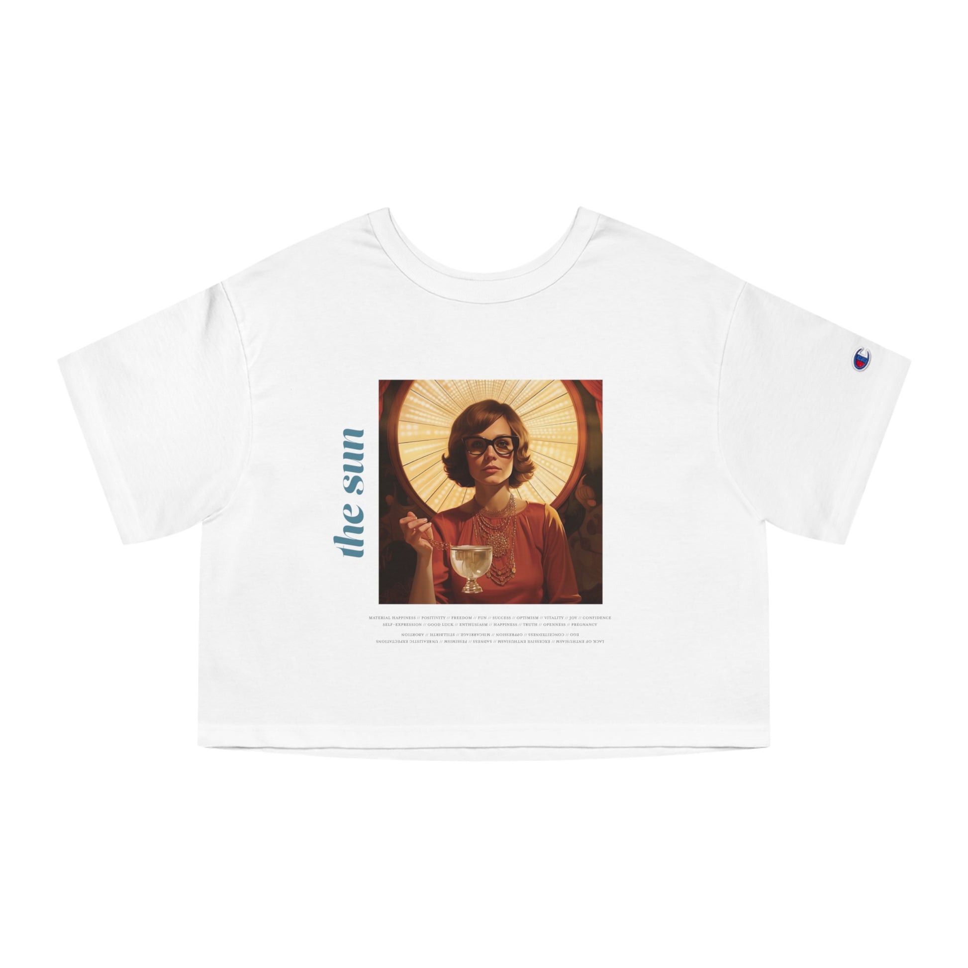 The Sun - Cropped Tee