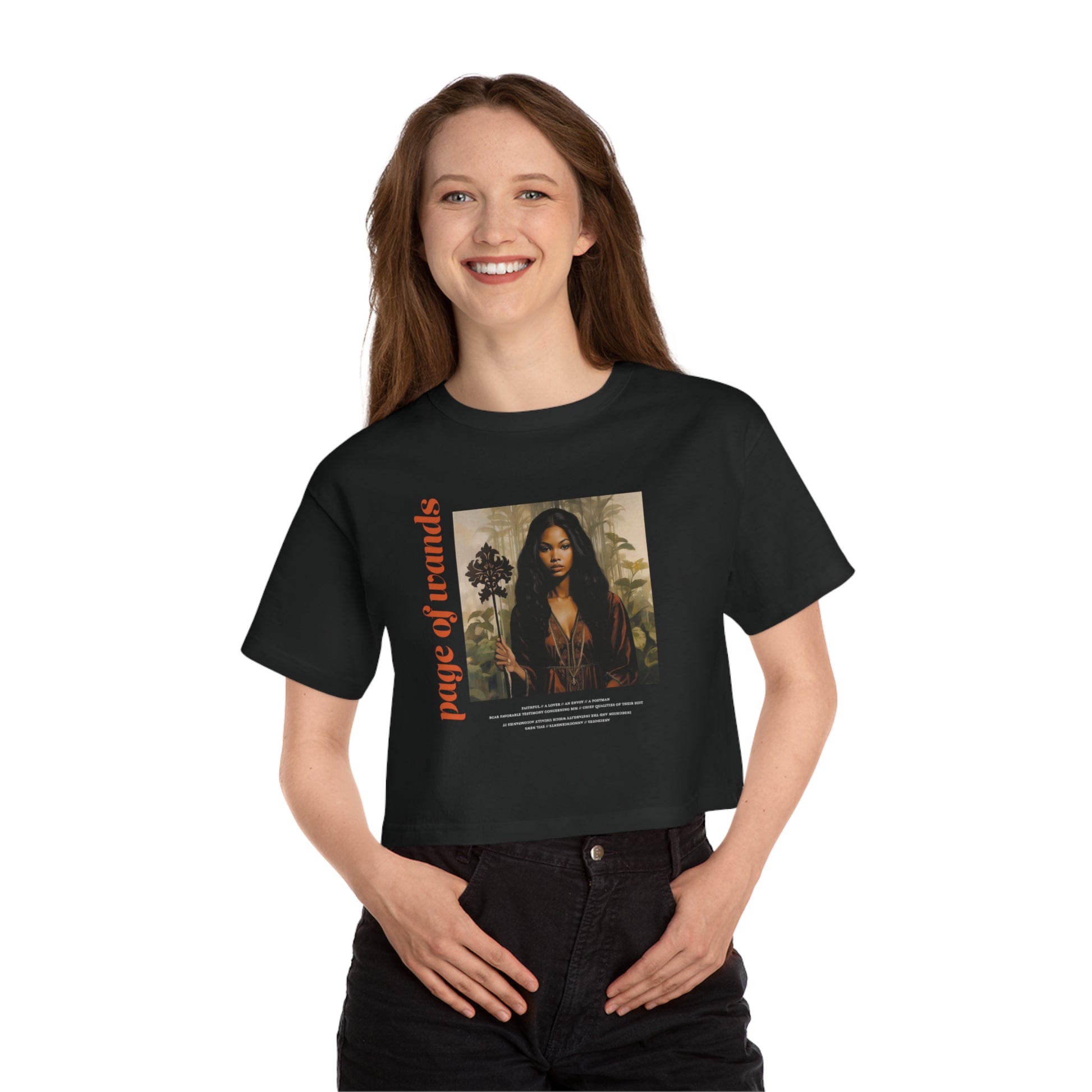 Page of Wands - Cropped Tee