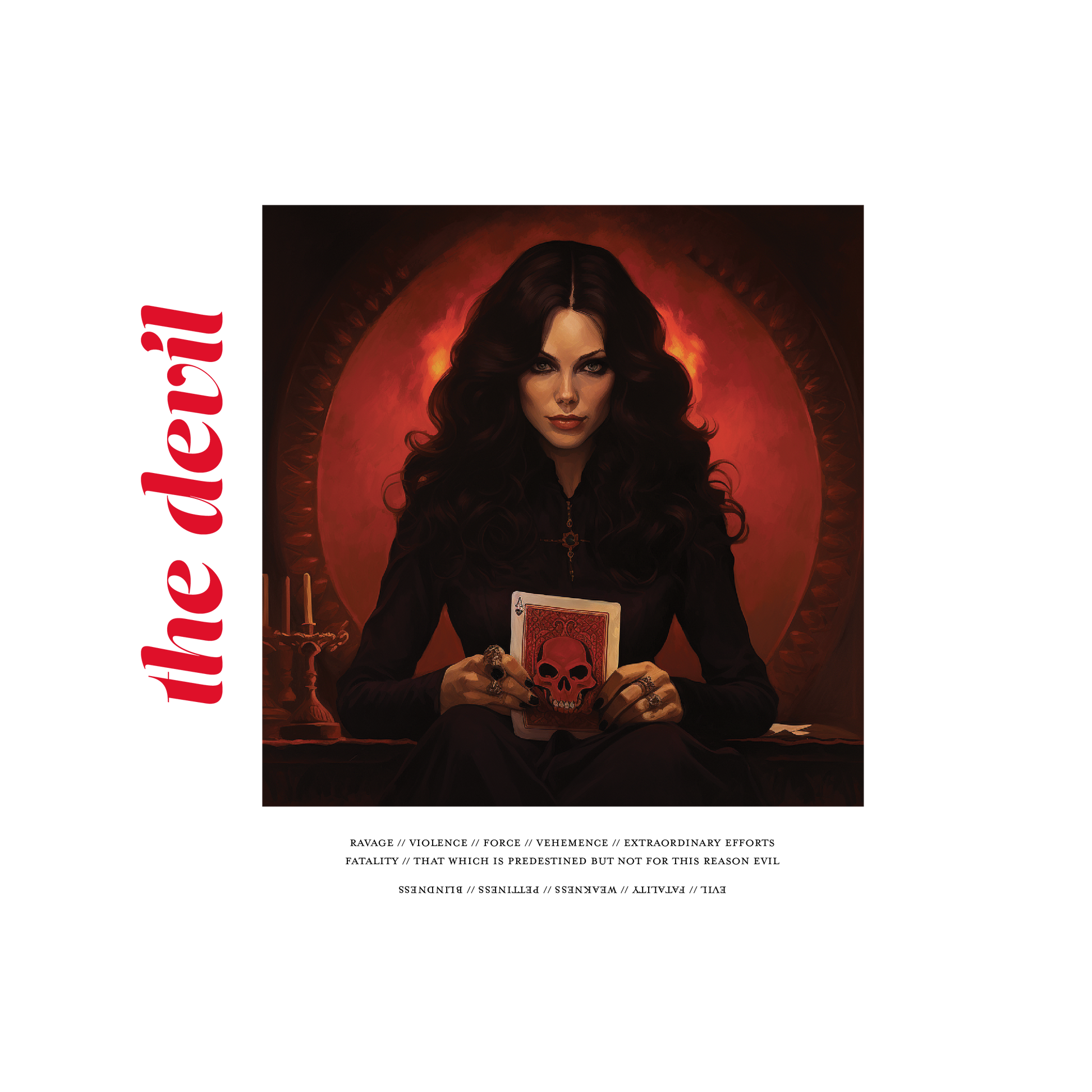 The Devil - Masculine Cut Tee