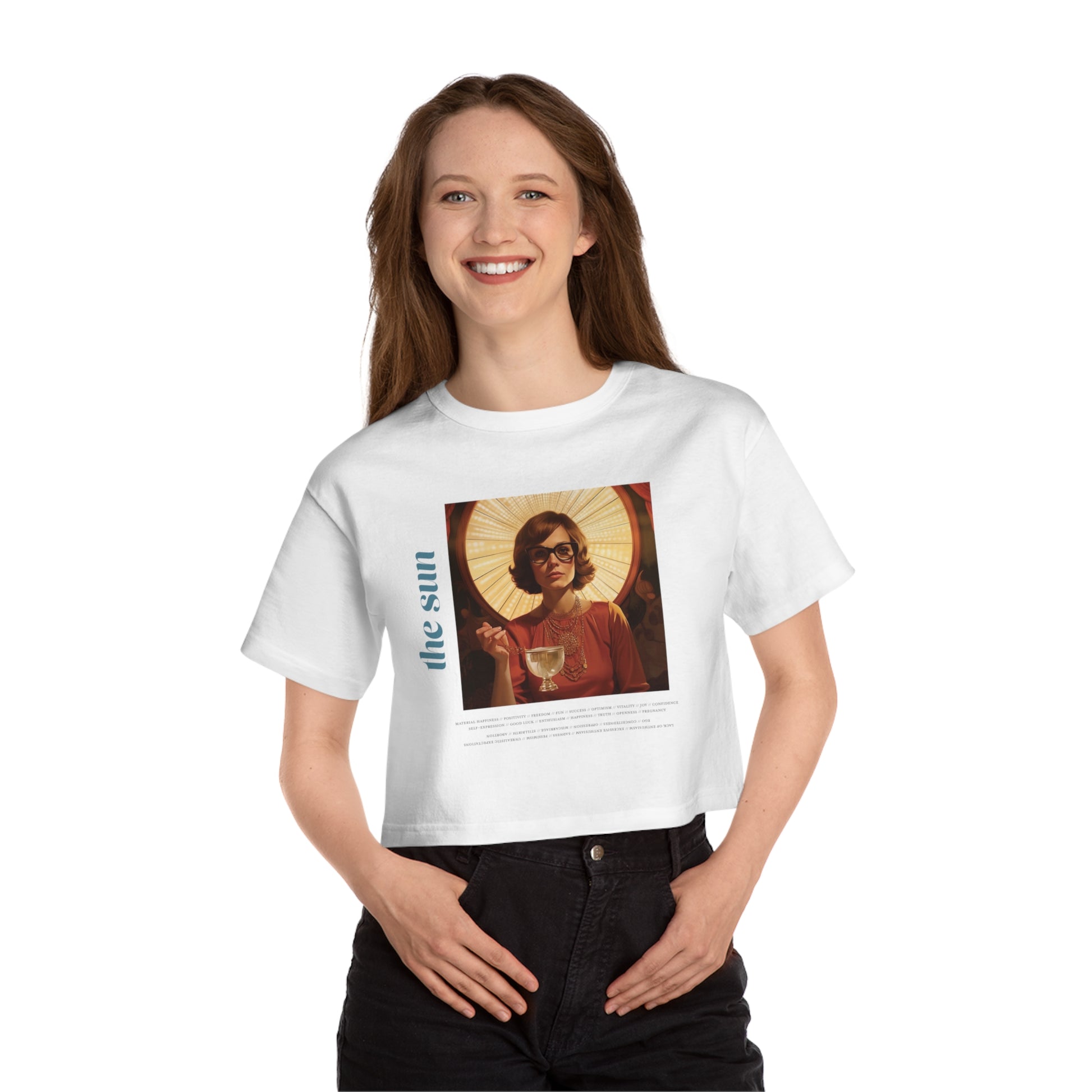 The Sun - Cropped Tee
