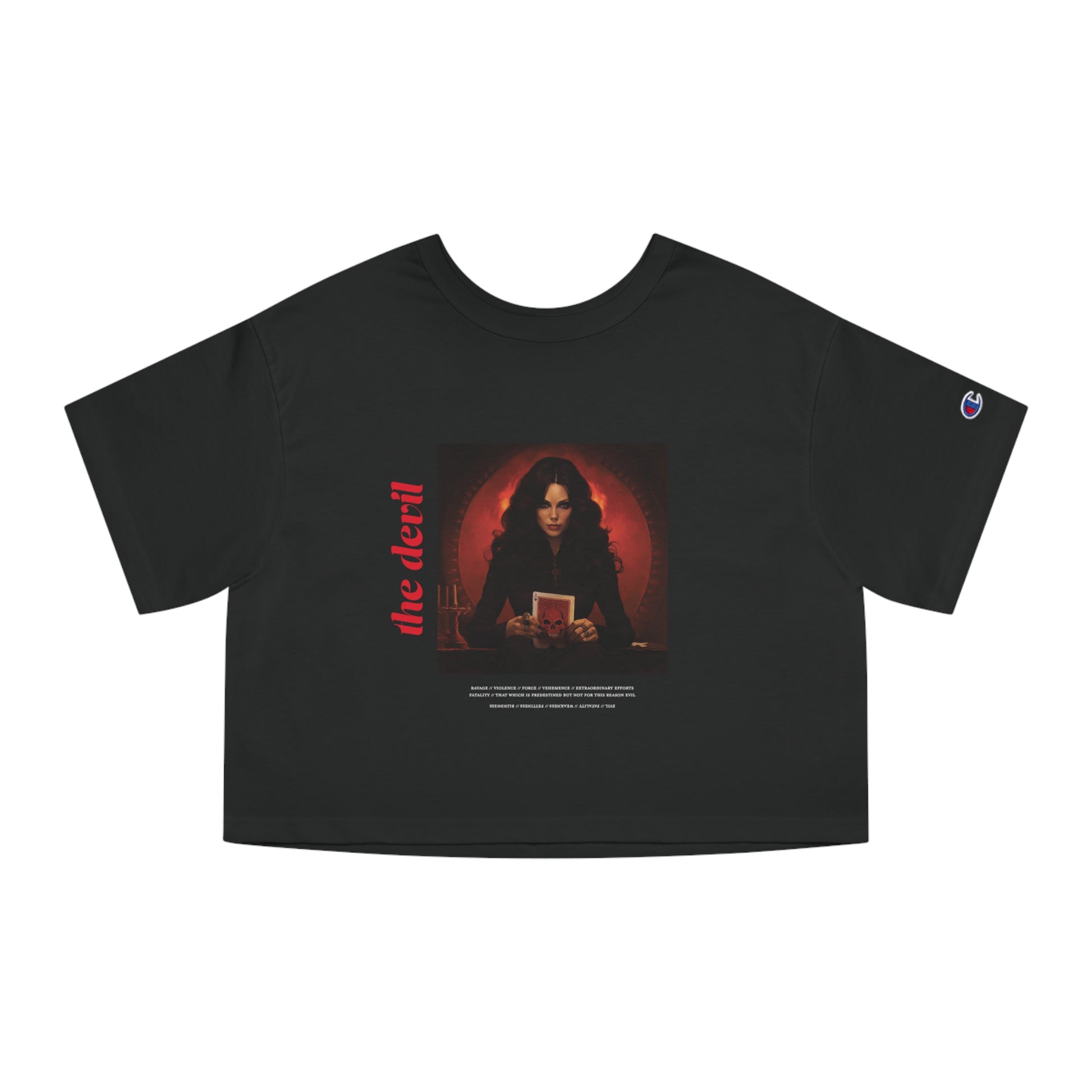 The Devil - Cropped Tee