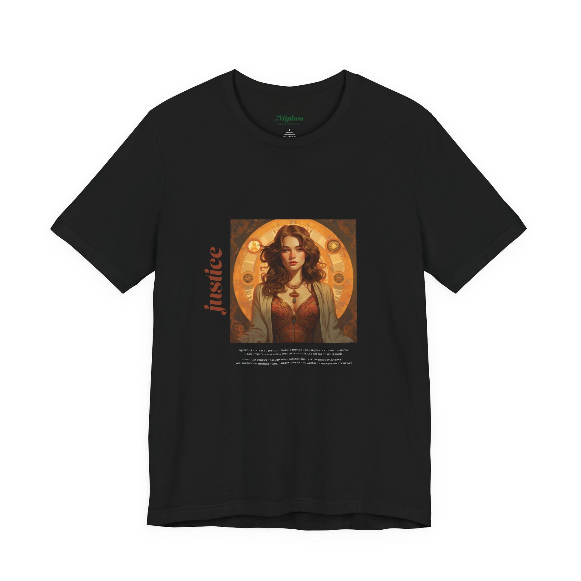 Justice - Masculine Cut Tee