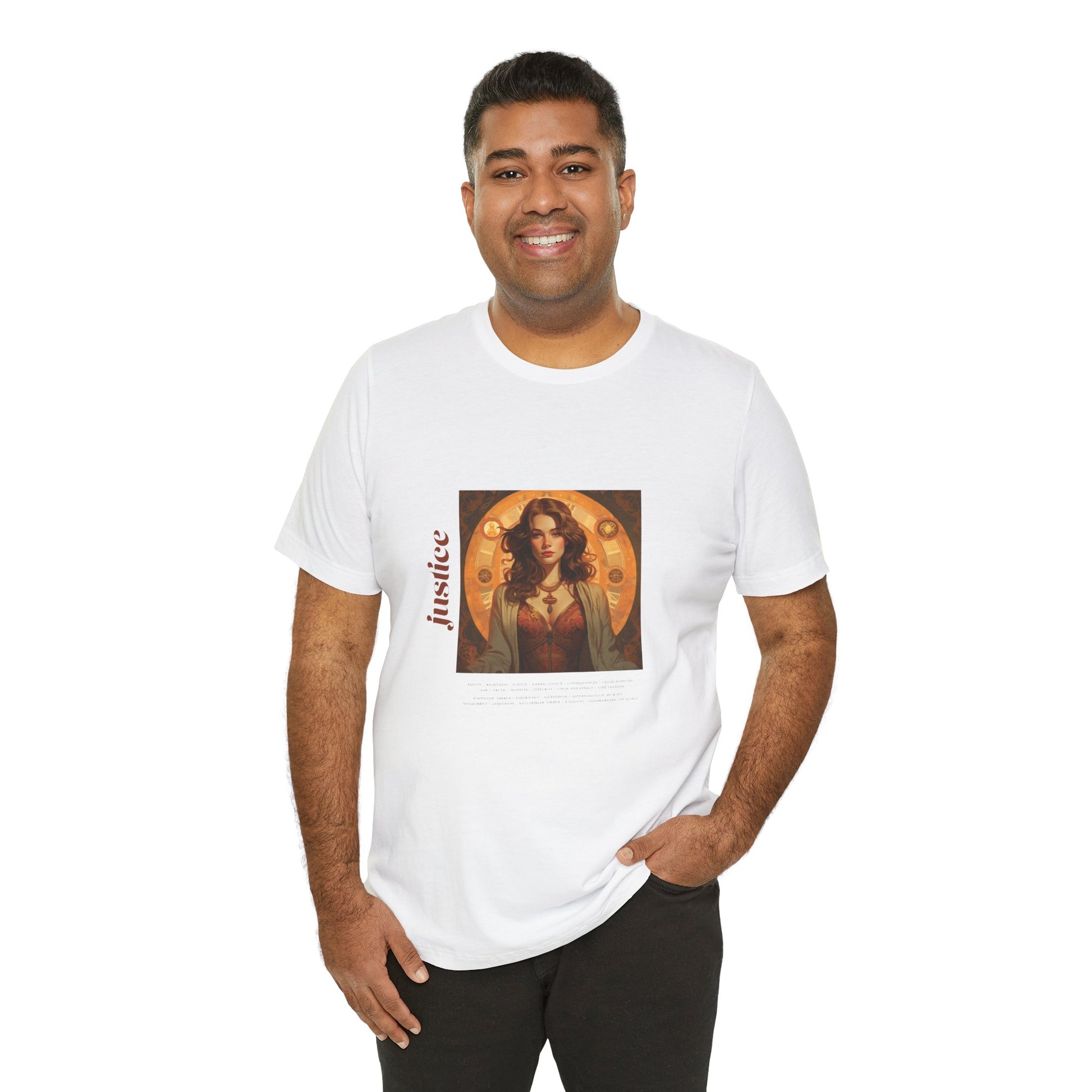 Justice - Masculine Cut Tee