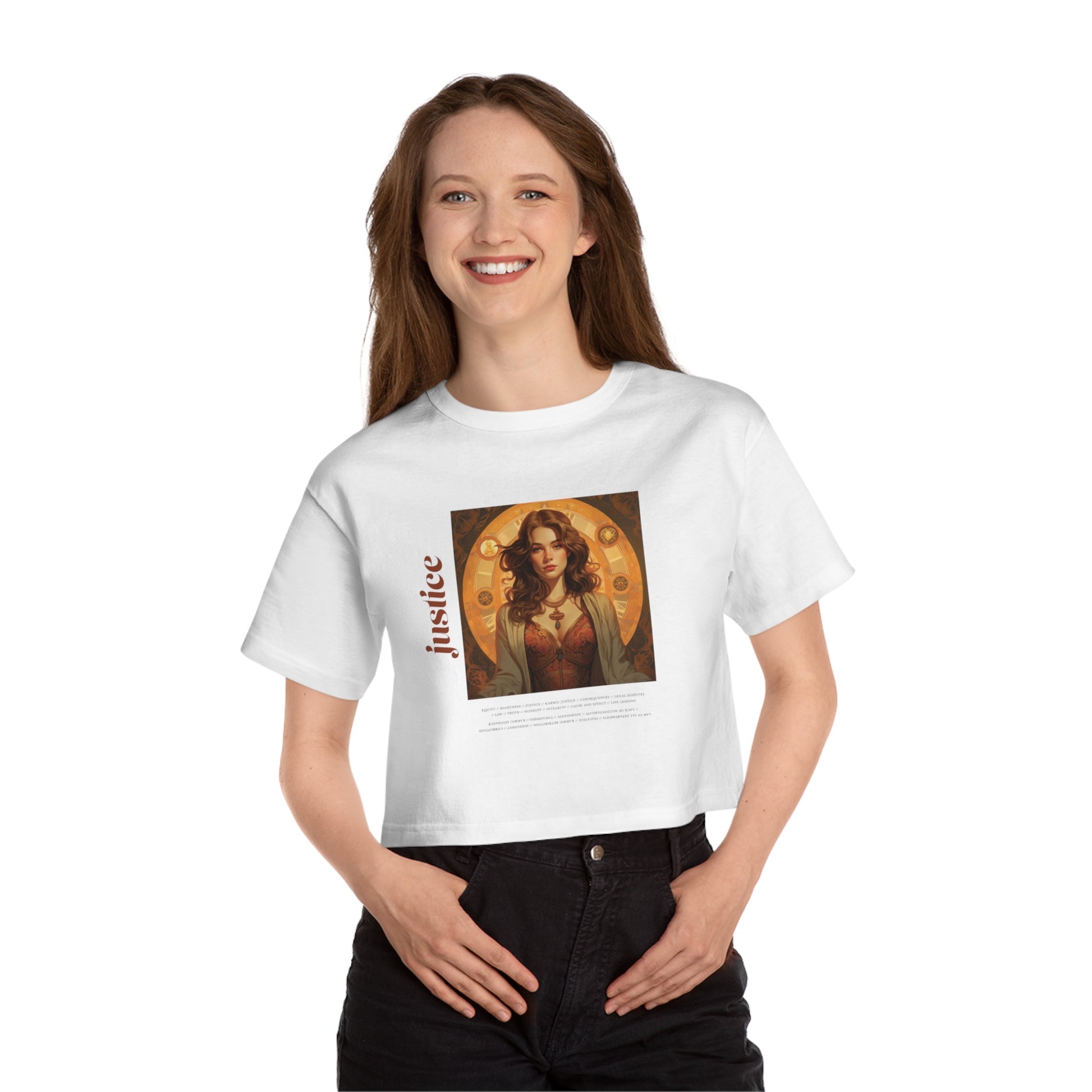 Justice - Cropped Tee