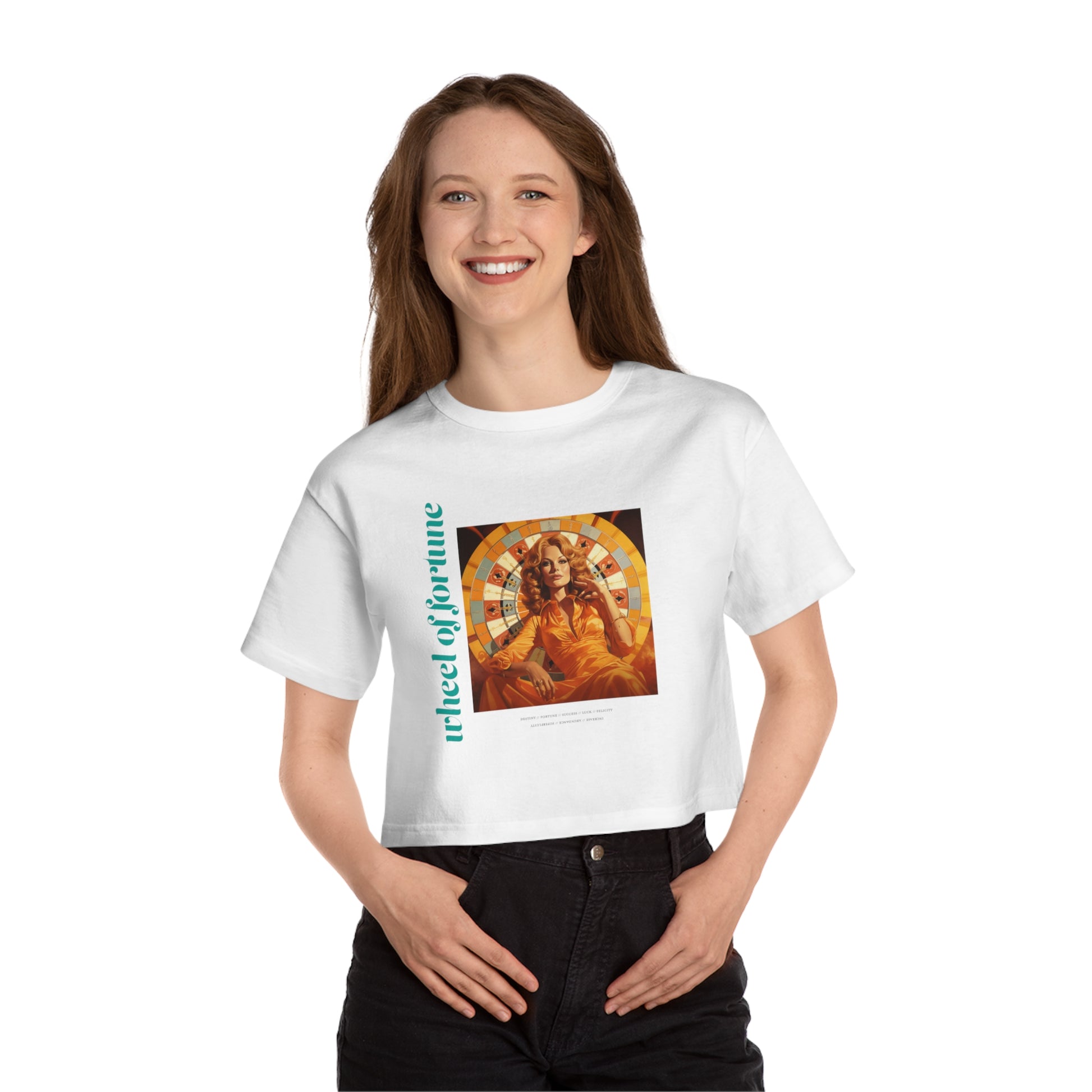 Wheel of Fortune - Cropped Tee