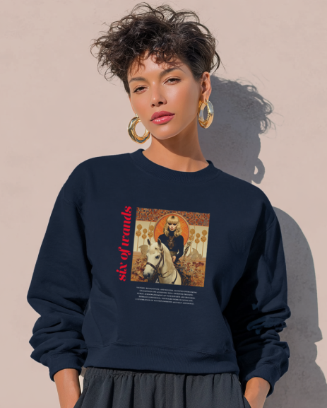 Cropped Sweatshirt: The Light Star Collection