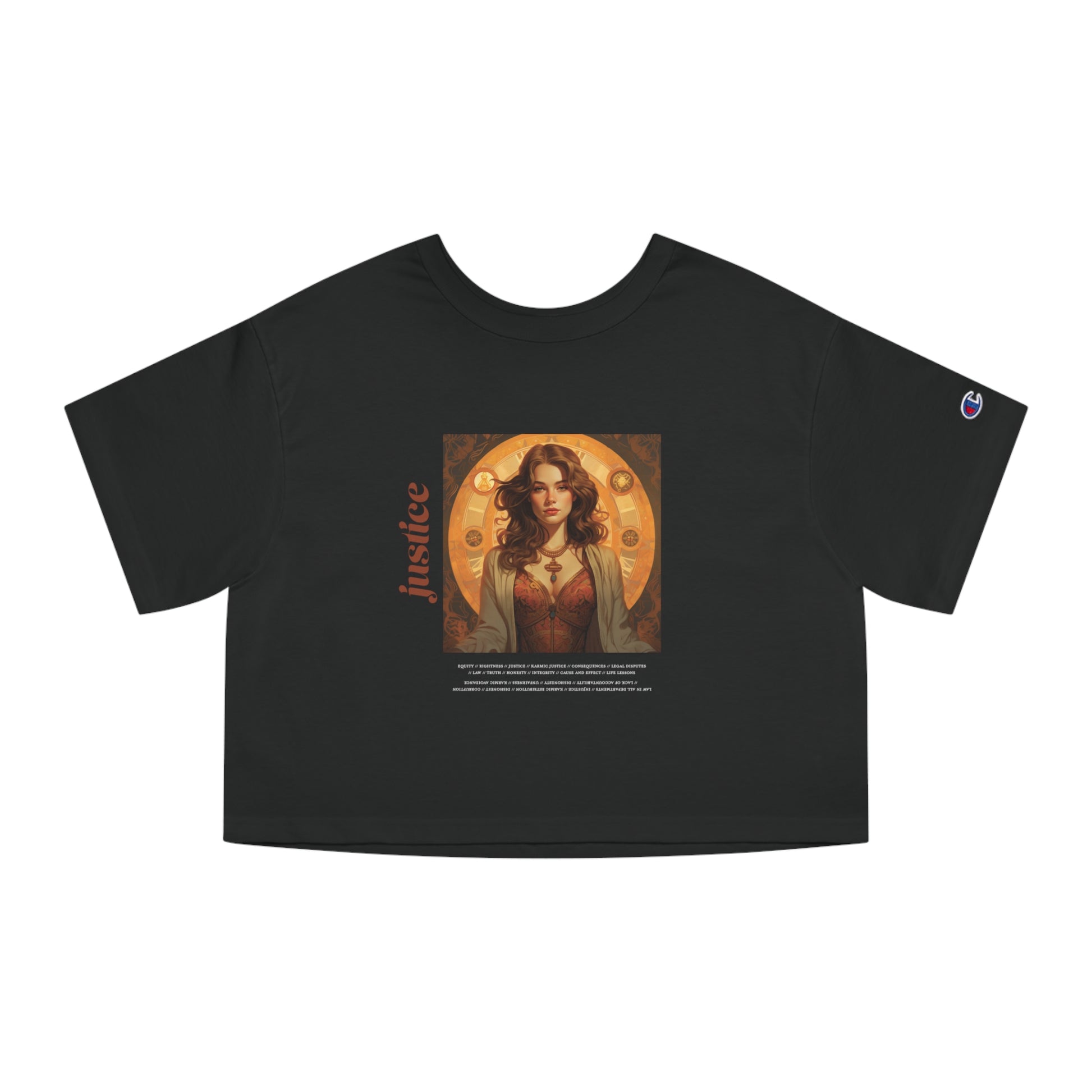 Justice - Cropped Tee