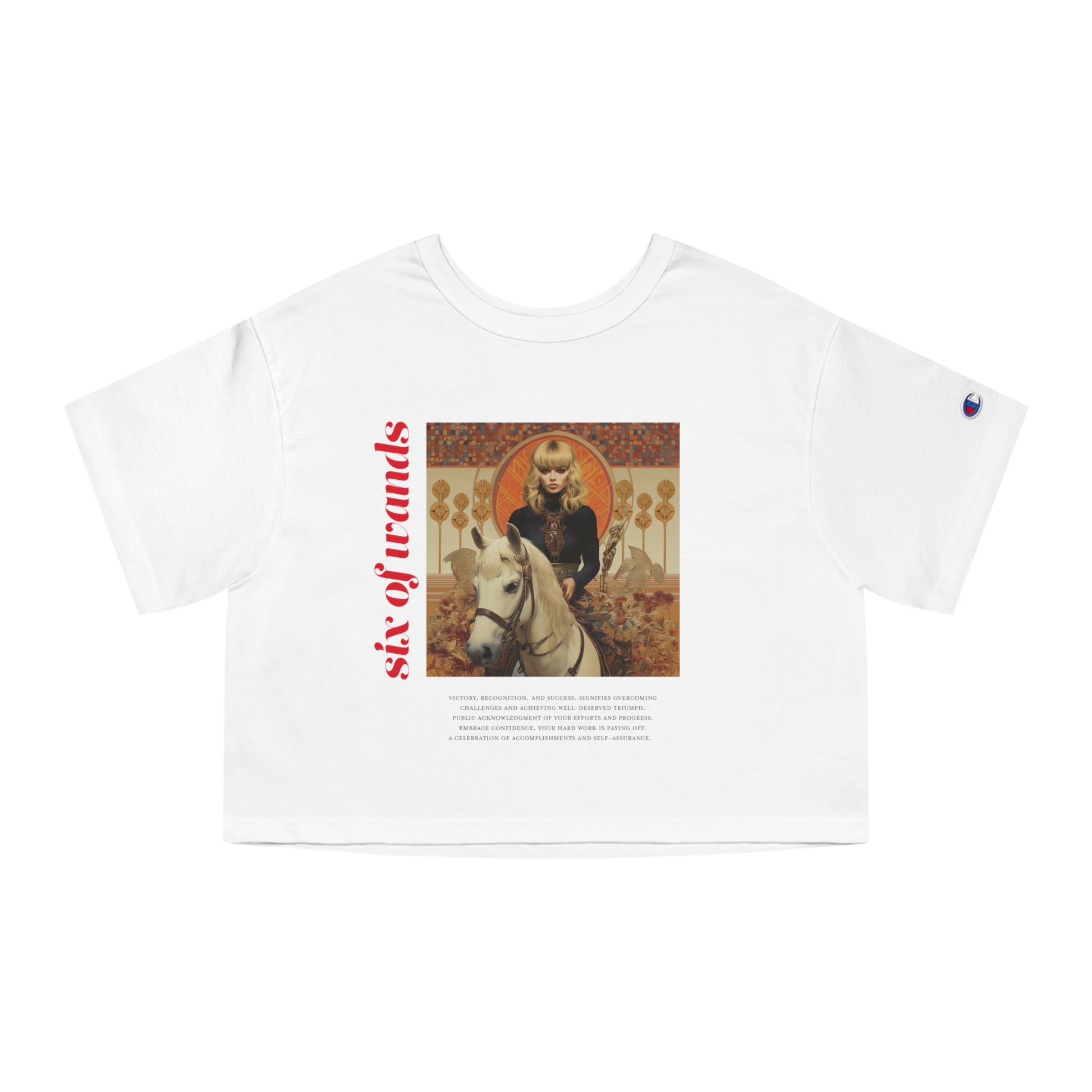 Six of Wands: Light Star - Cropped Tee