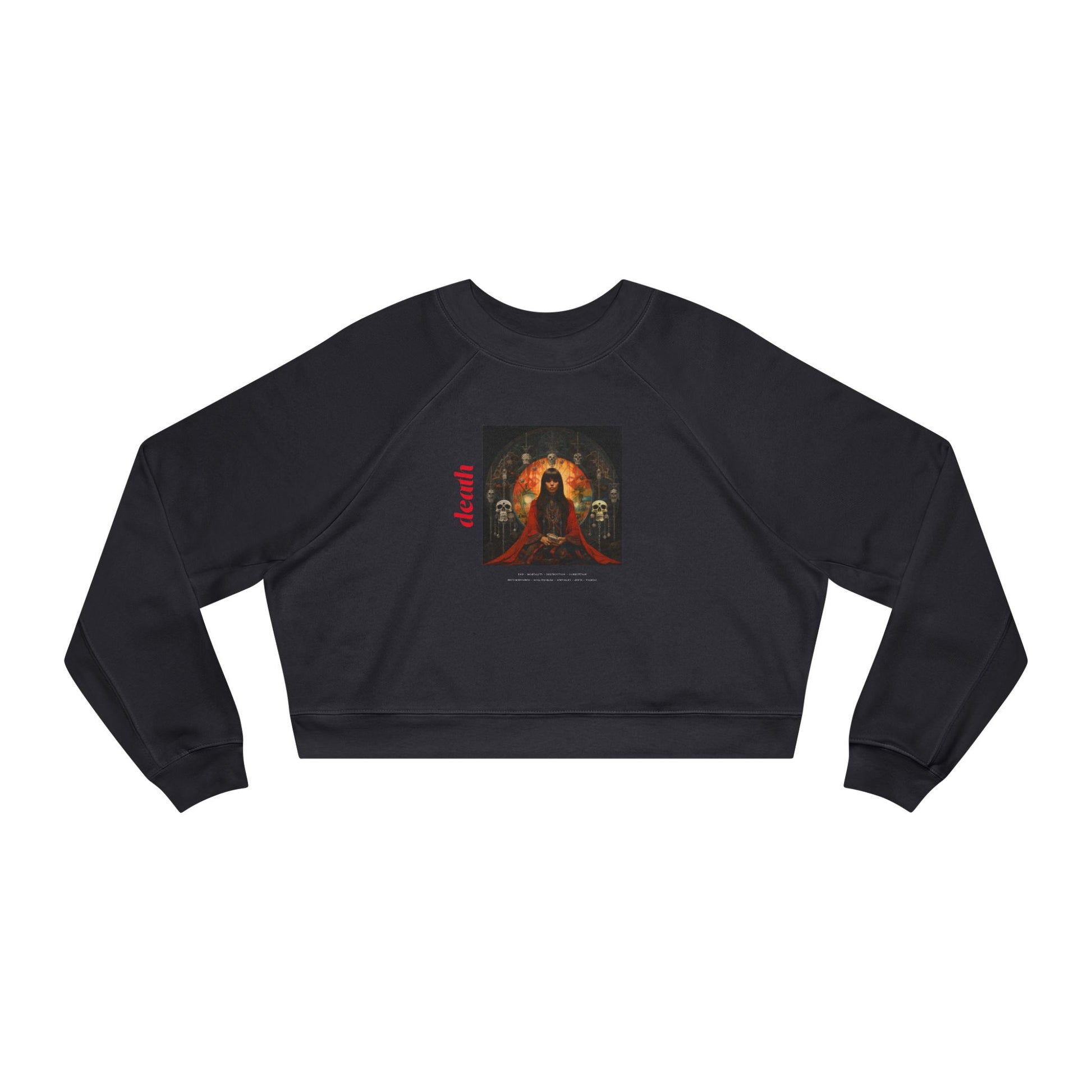 Death - Cropped Sweatshirt