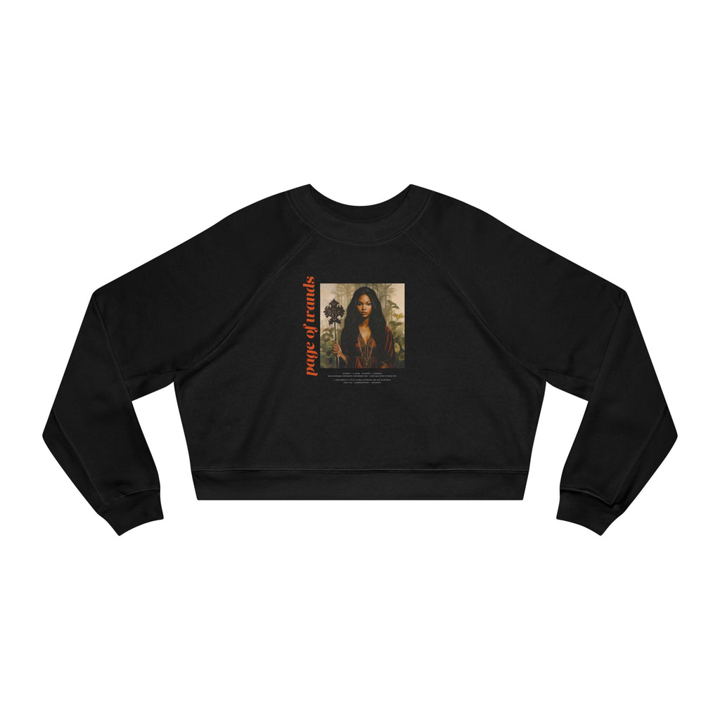 Page of Wands - Cropped Sweatshirt