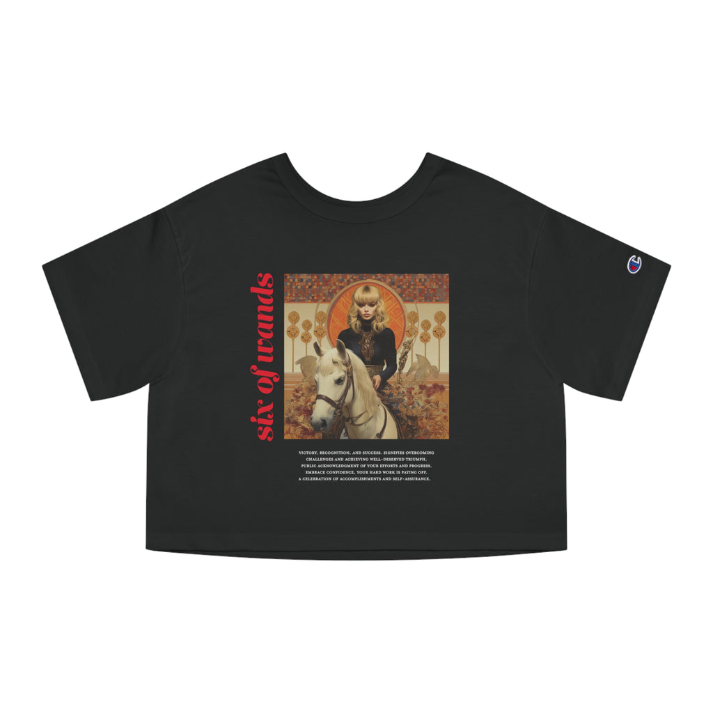 Six of Wands: Light Star - Cropped Tee