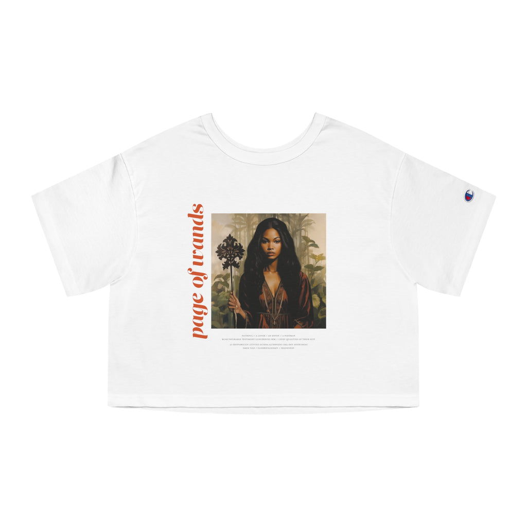 Page of Wands - Cropped Tee