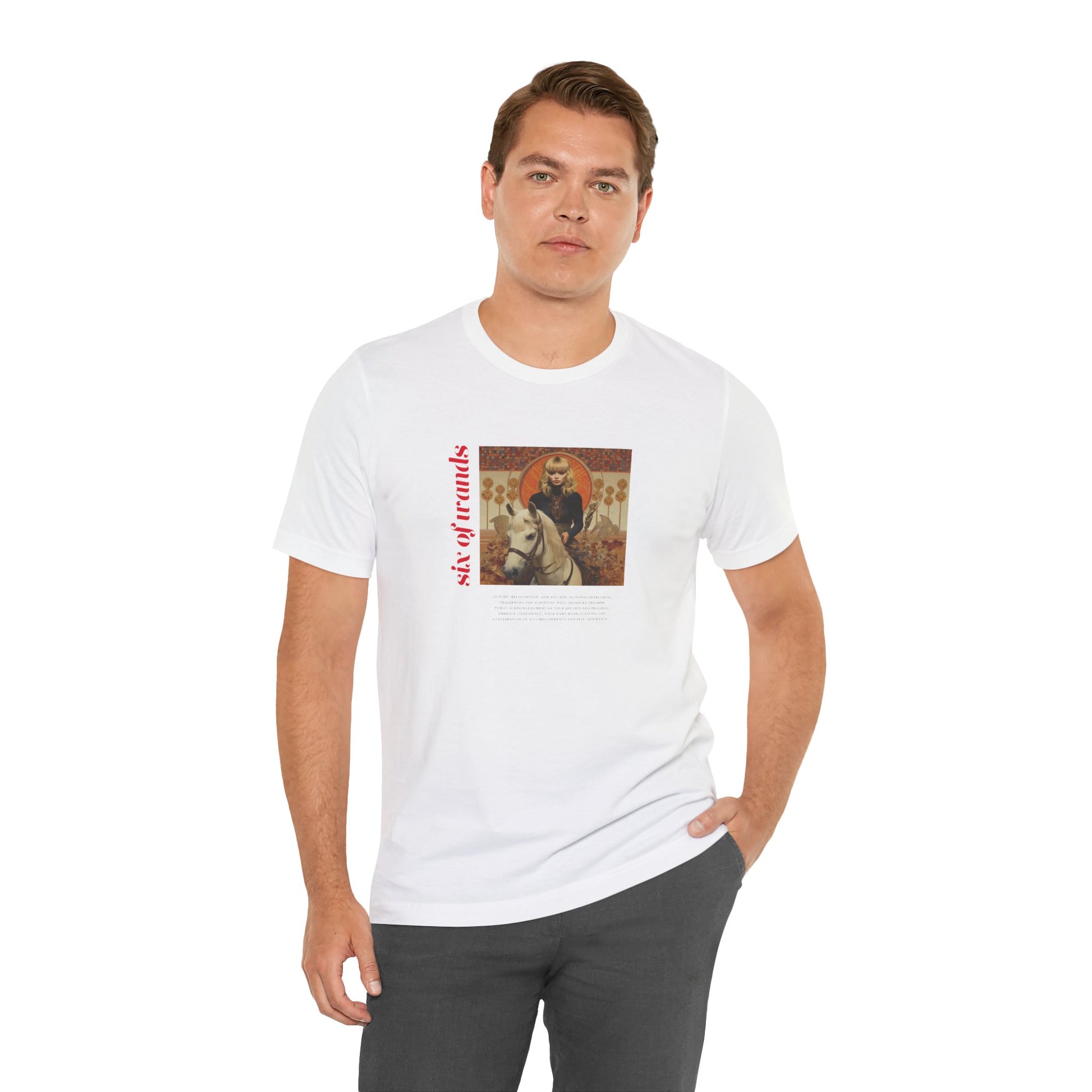 Six of Wands: Light Star - Masculine Cut Tee