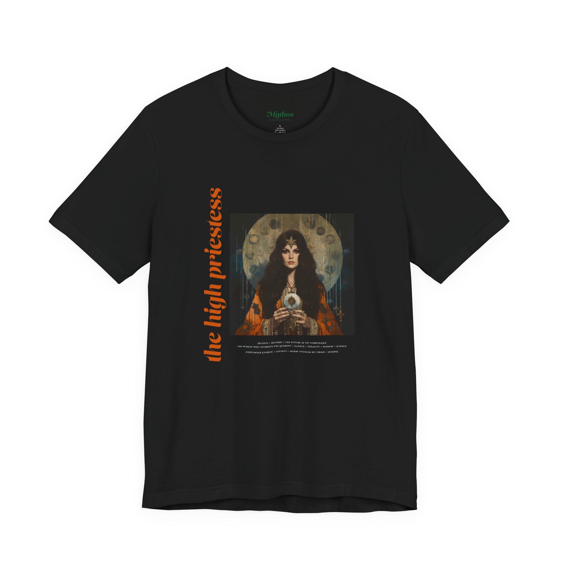 The High Priestess card - Masculine Cut Tee