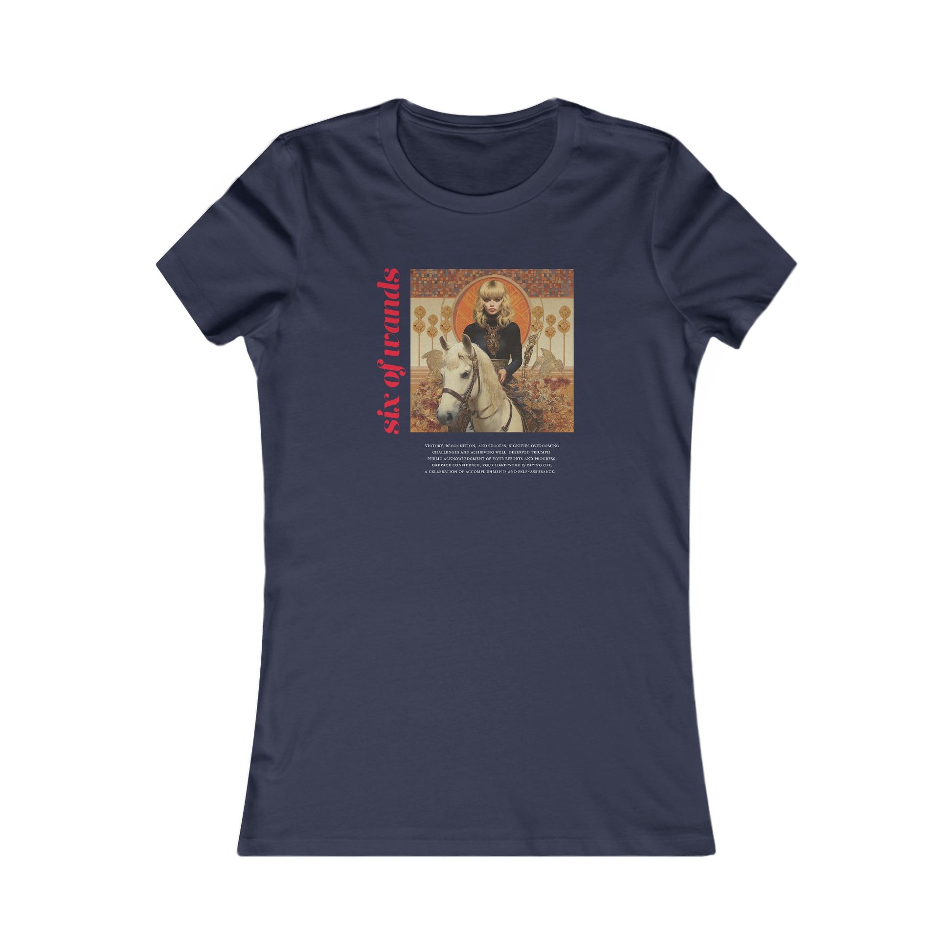 Six of Wands: Light Star - Contoured Fit Tee