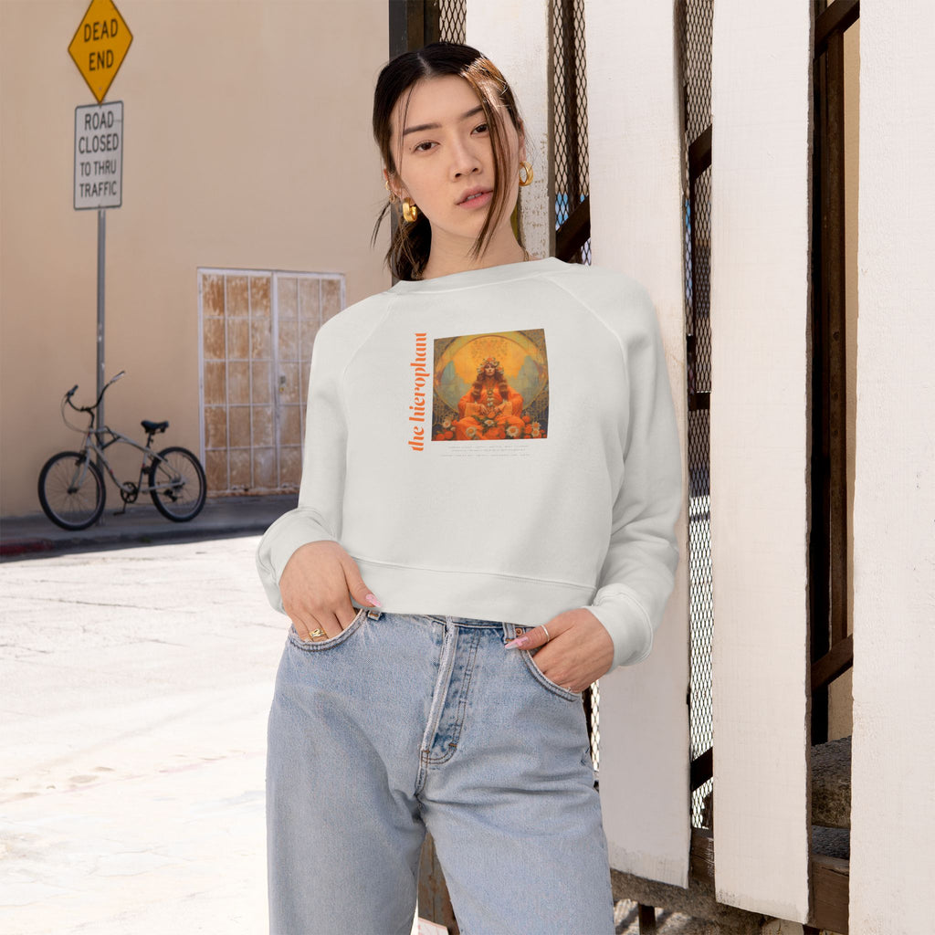 The Hierophant - Cropped Sweatshirt