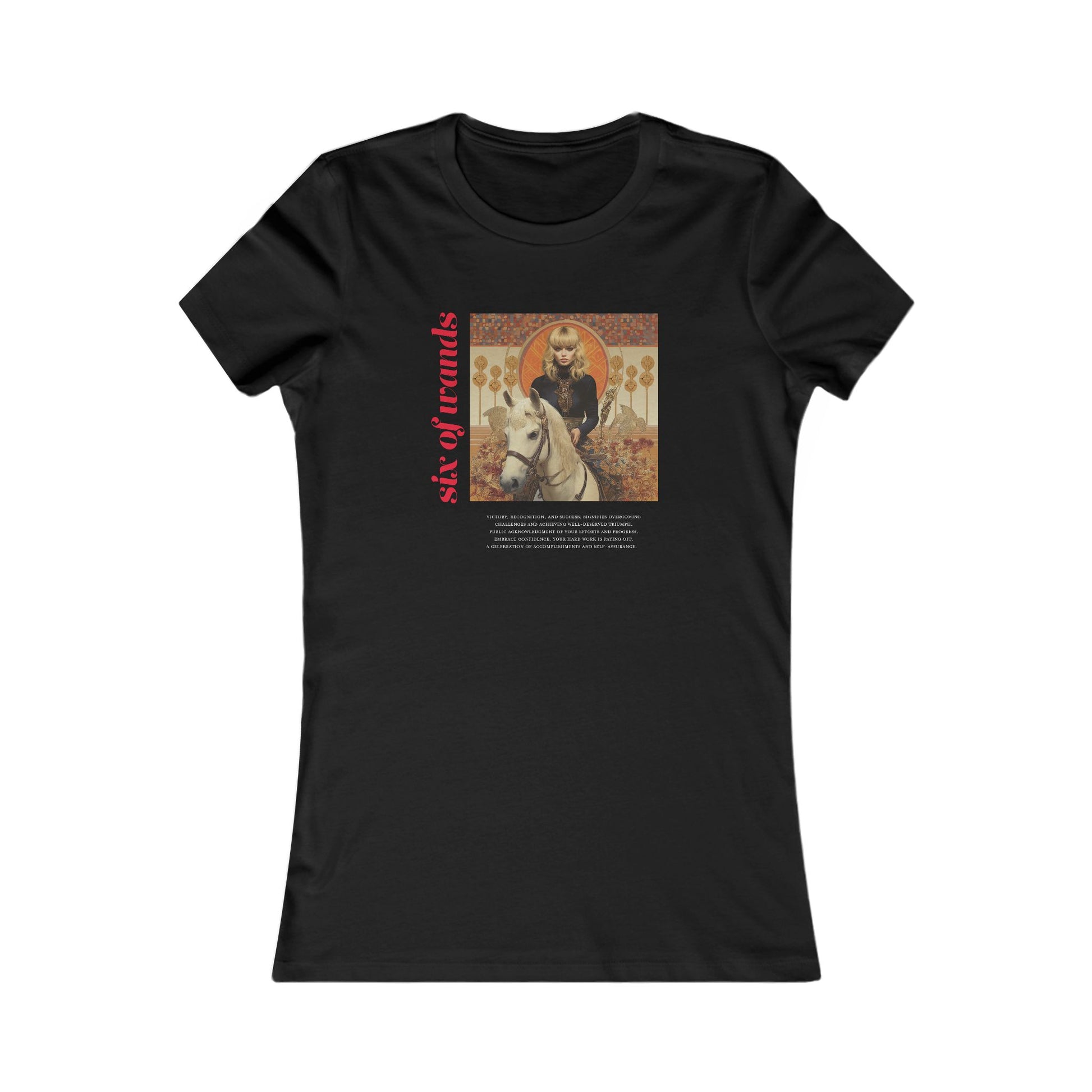 Six of Wands: Light Star - Contoured Fit Tee