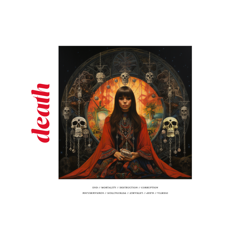 Death - Cropped Sweatshirt