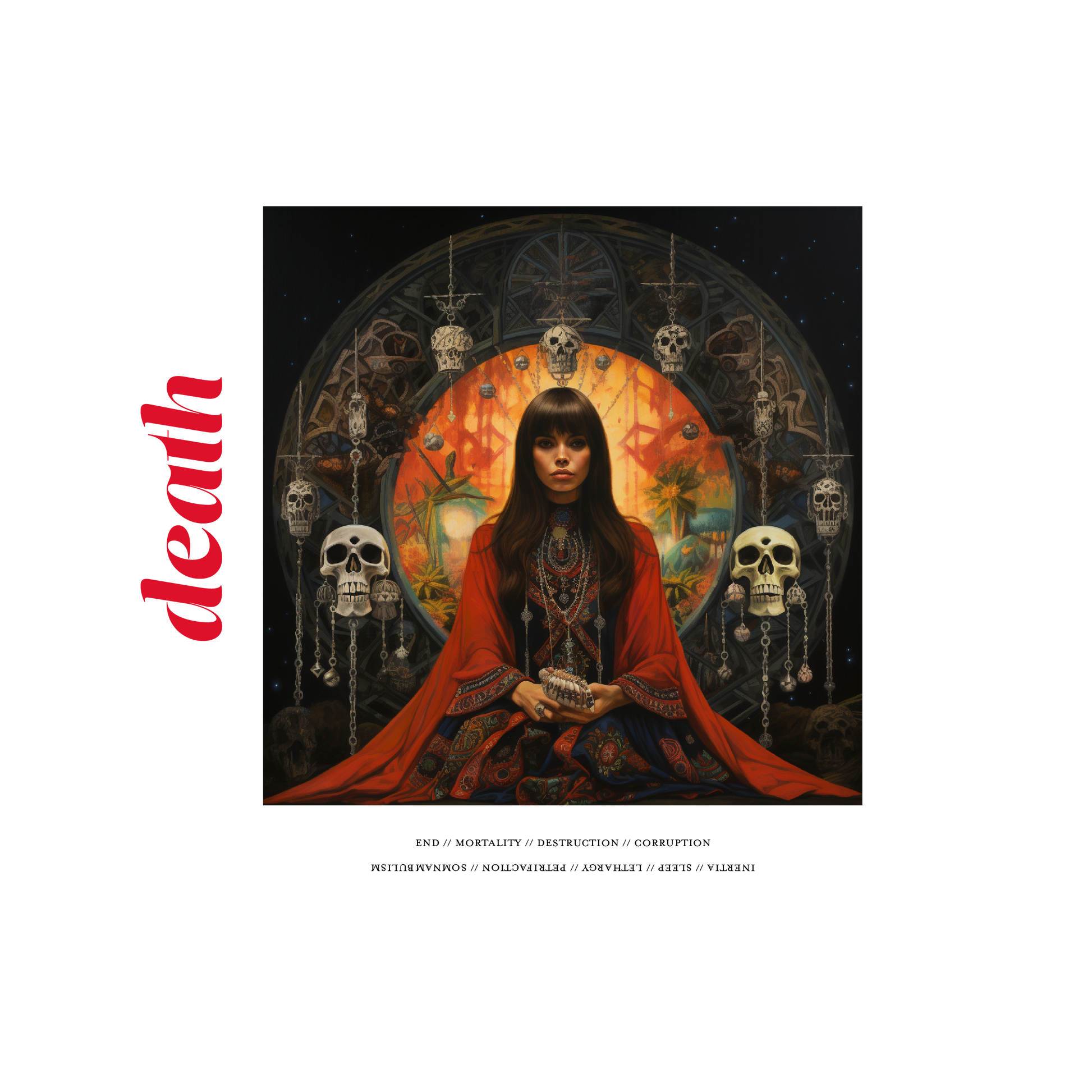 Death - Cropped Sweatshirt