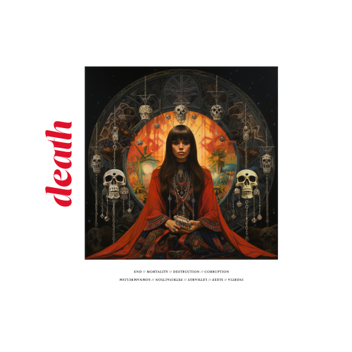 Death - Cropped Sweatshirt