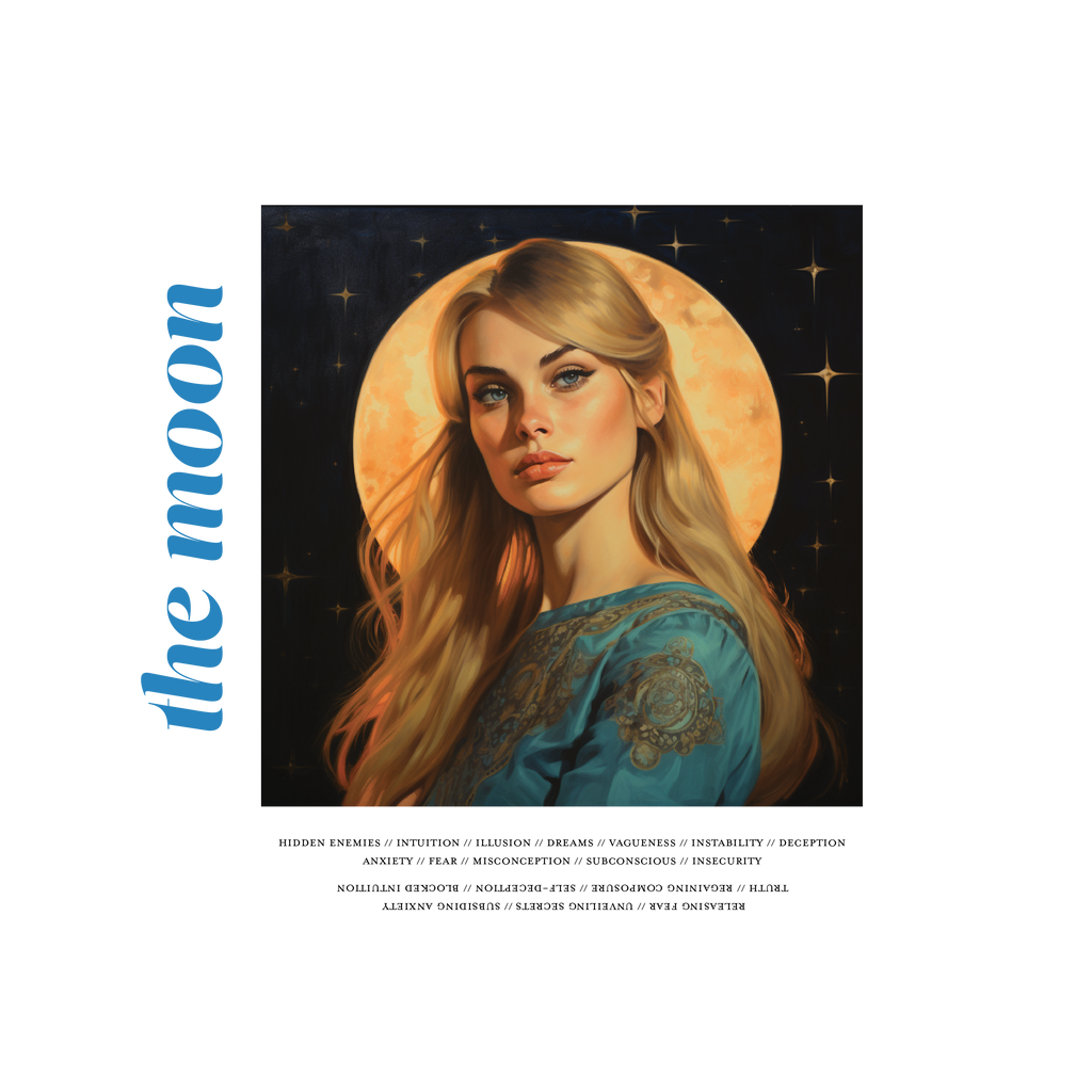 The Moon - Cropped Sweatshirt