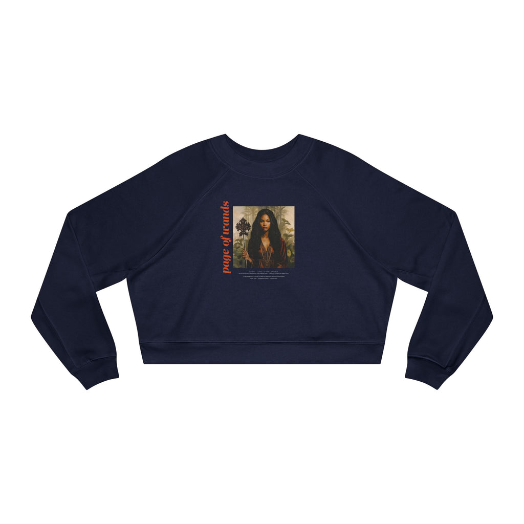 Page of Wands - Cropped Sweatshirt