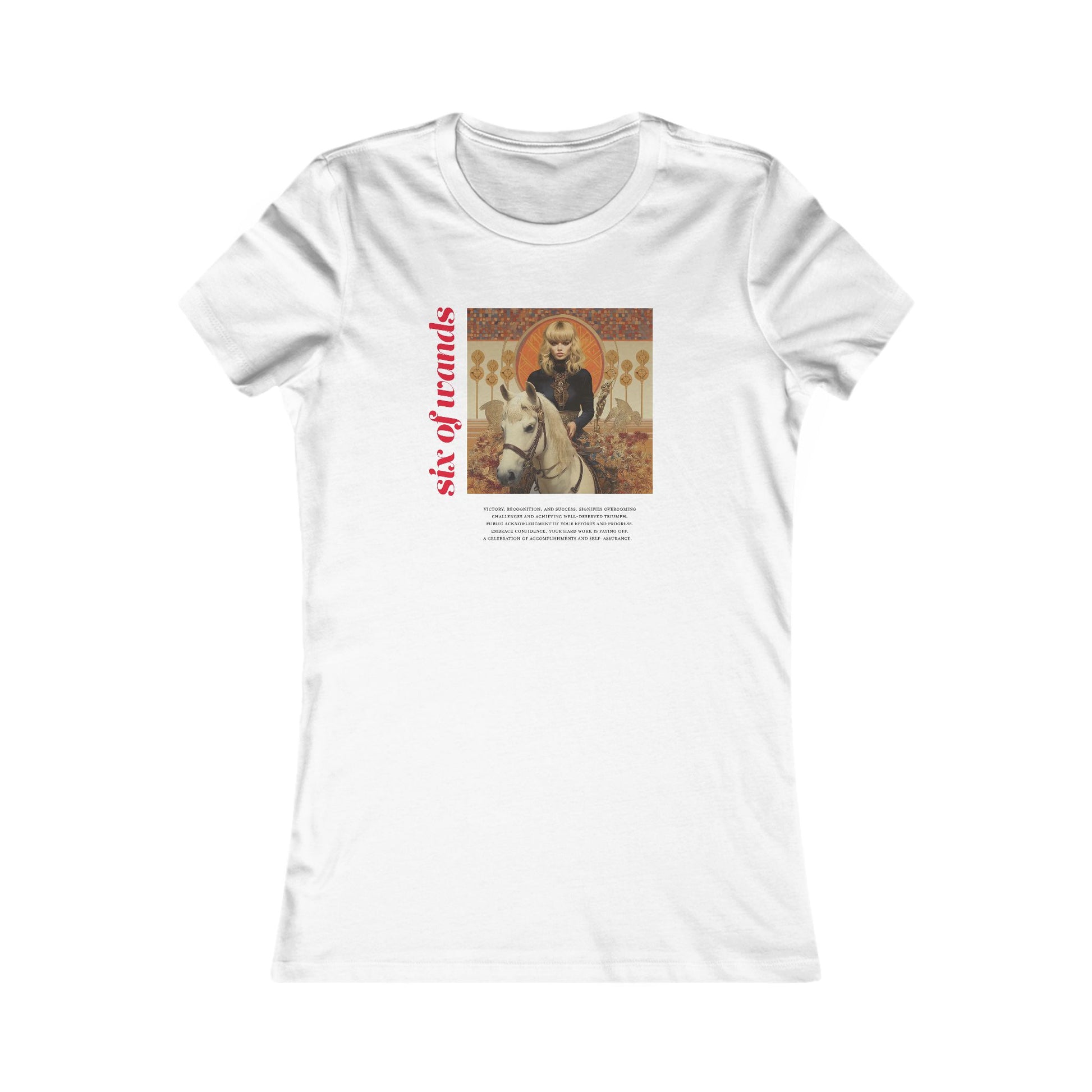 Six of Wands: Light Star - Contoured Fit Tee
