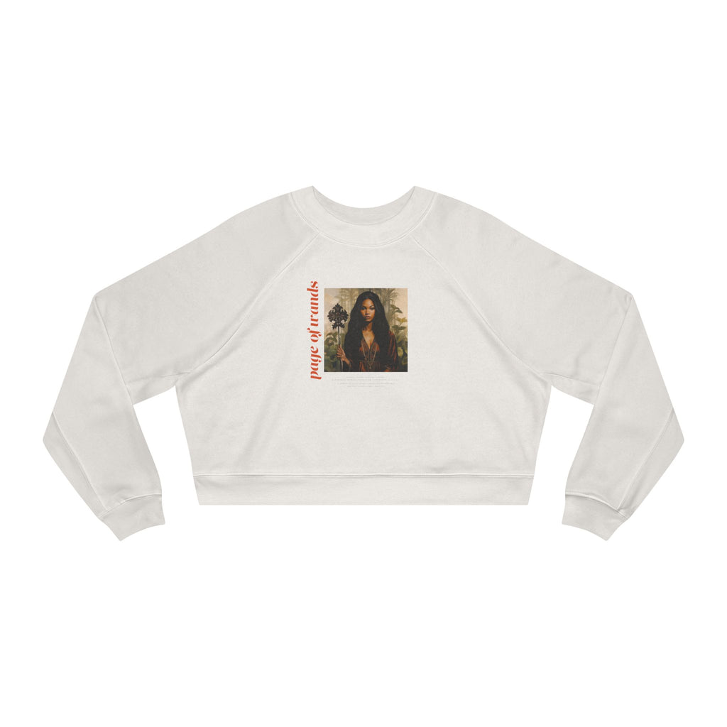 Page of Wands - Cropped Sweatshirt