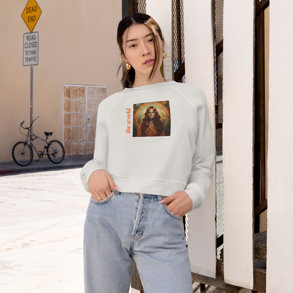 The World - Cropped Sweatshirt