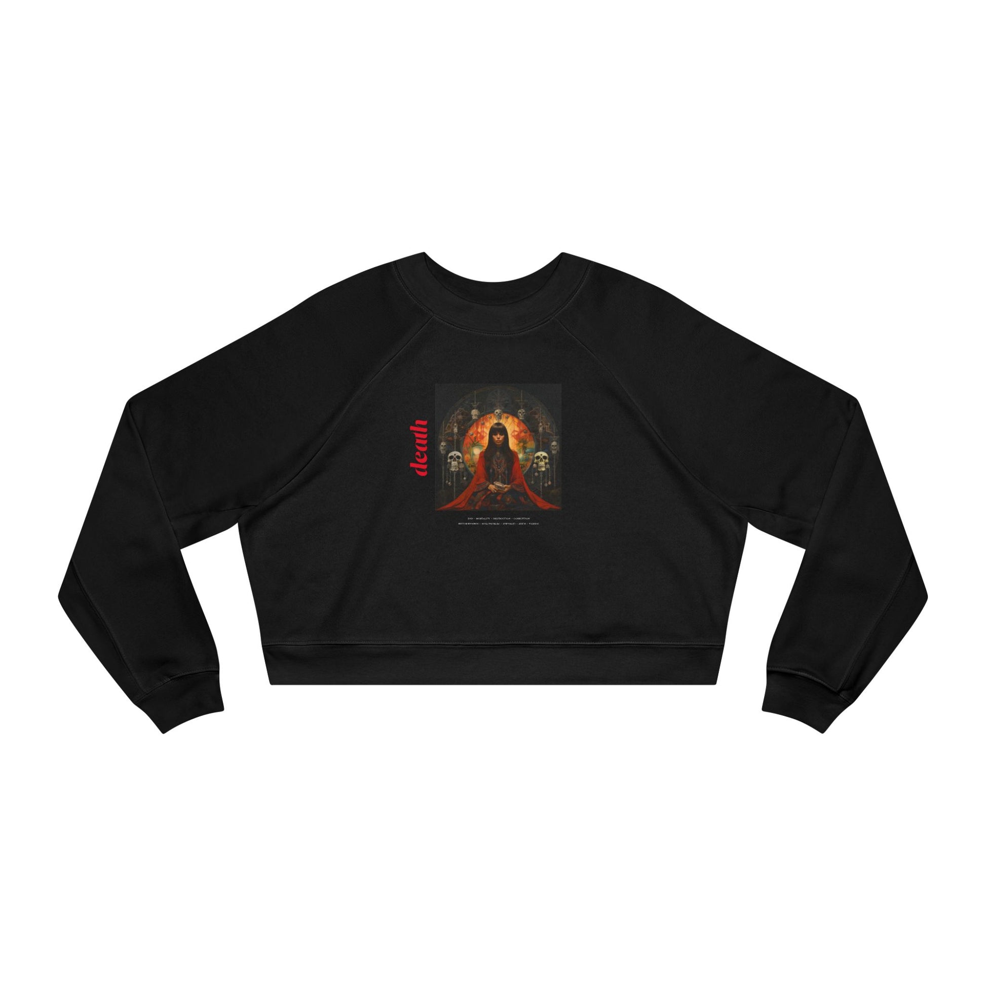 Death - Cropped Sweatshirt