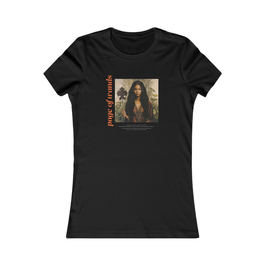 Page of Wands - Contoured Fit Tee