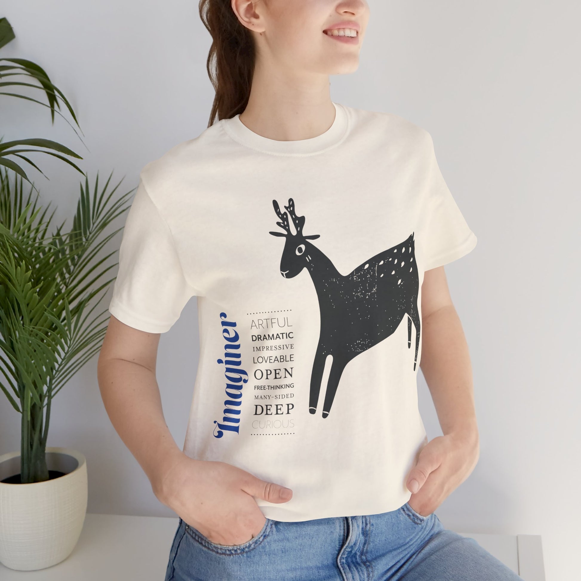 Imaginer - Adult Unisex Jersey Short Sleeve Tee