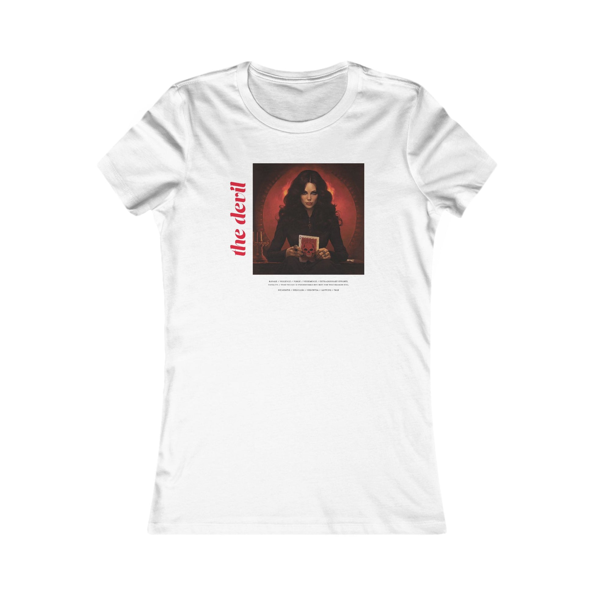 The Devil - Contoured Fit Tee